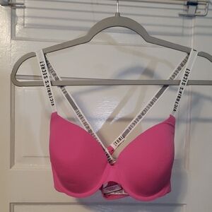 Victoria's Secret Vibrant Pink Multi Wear Bra